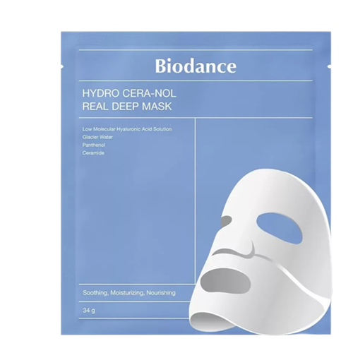 Biodance Hydro Cera-Nol Real Deep Sheet Mask for deep hydration and soothing