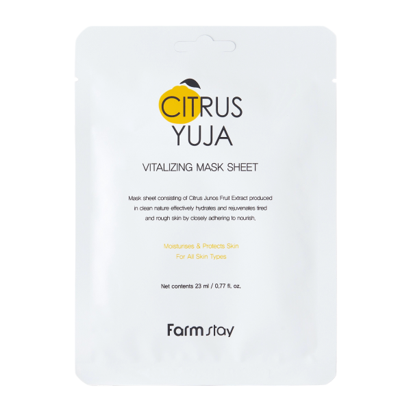FarmStay Citrus Yuja Vitalizing Mask Sheet