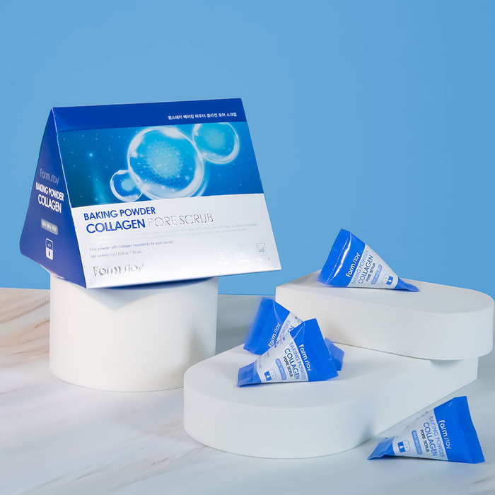 FarmStay-Collagen-Baking-Powder-Pore-Scrub-25pcs