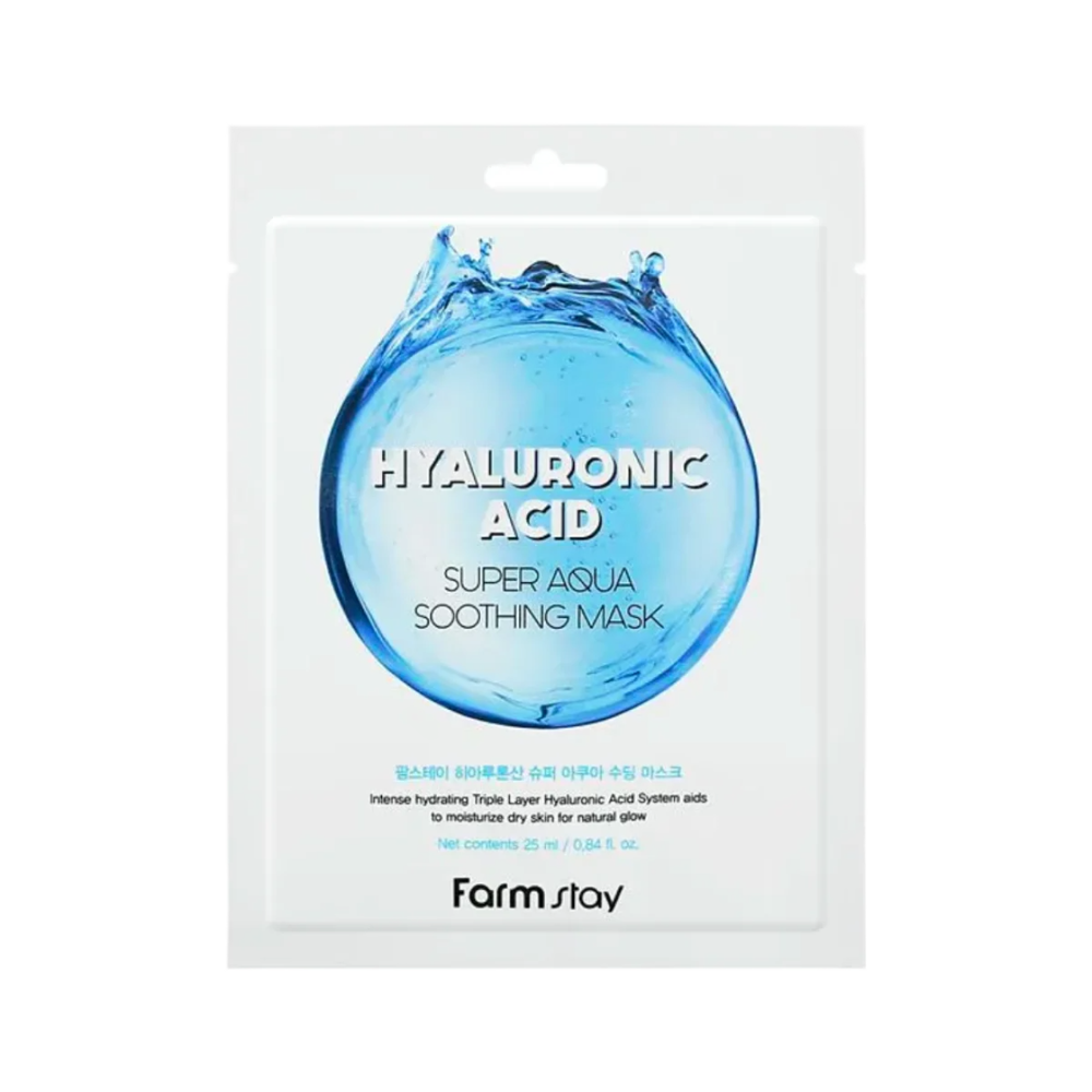 FarmStay-Hyaluronic-Acid-Super-Aqua-Soothing-Mask-1 pc