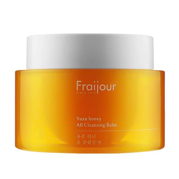 Fraijour cleansing balm with yuzu and honey for nourishing, brightening makeup removal