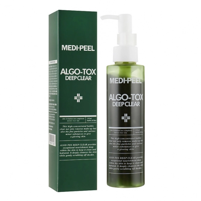 MEDI-PEEL Algo-Tox Deep Clear MEDI-PEEL Algo-Tox Deep Clear 150 ml detoxifying bubble cleanser