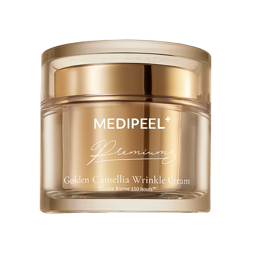 MEDI-PEEL-Premium-Golden-Camellia-Wrinkle-Cream-50-ml MEDI-PEEL Premium Golden Camellia Wrinkle Cream for firming and radiance