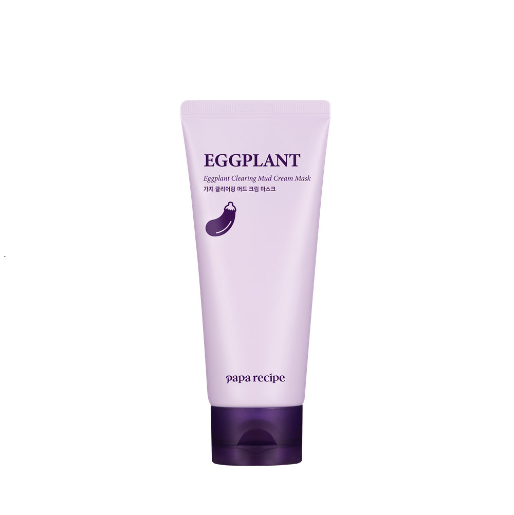 Papa-Recipe-Eggplant-Clearing-Mud-Cream-Mask Μάσκα αργίλου Papa Recipe Eggplant Clearing για καθαρισμό και ρύθμιση λιπαρότητας.