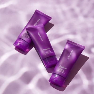 Papa Recipe Eggplant Clearing Sun Cream purple tubes daily sunscreen SPF