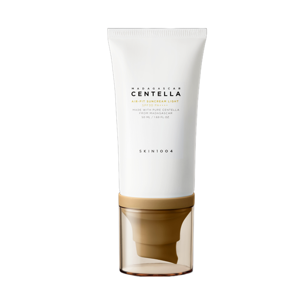 Αντηλιακή κρέμα SKIN1004 Madagascar Centella Air-Fit Suncream Light SPF με ελαφριά υφή