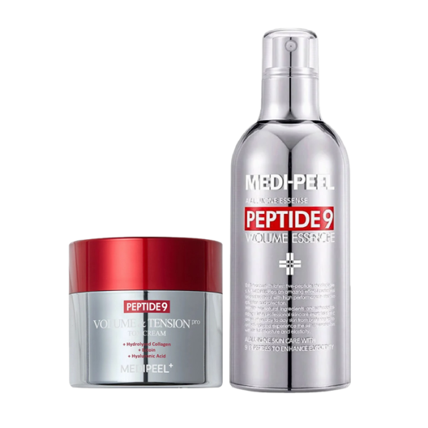 Σετ Peptide 9 MEDI-PEEL για όγκο και lifting με essence και συσφικτική κρέμα