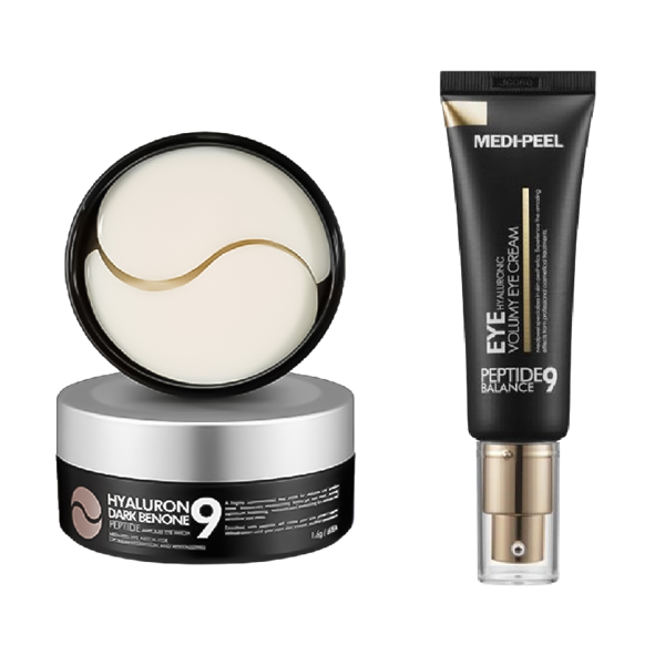 Σετ ματιών Medi-Peel Peptide 9 με eye cream και eye patches για ενυδάτωση, σύσφιγξη και φωτεινή όψη