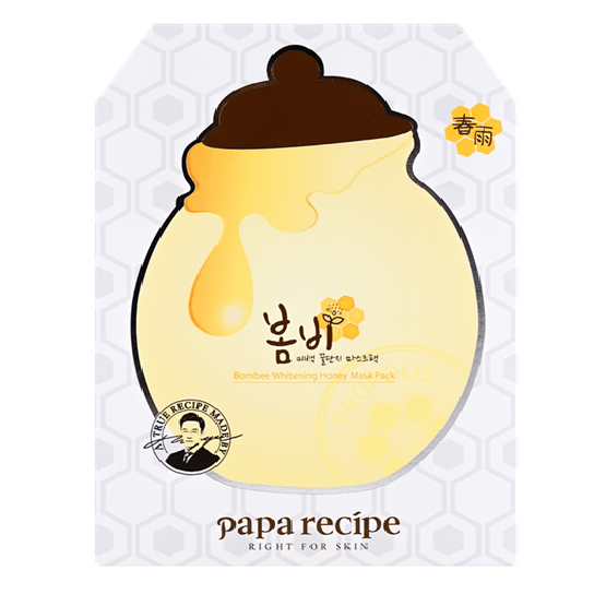 Μάσκα προσώπου Papa Recipe Bombee Whitening Honey για λάμψη και ενυδάτωση 25g